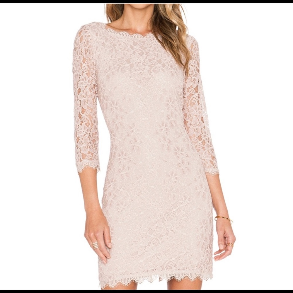 Diane von Furstenberg DVF Zarita Lace Sheath Dress